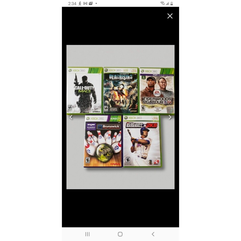 5 Xbox 360 Games